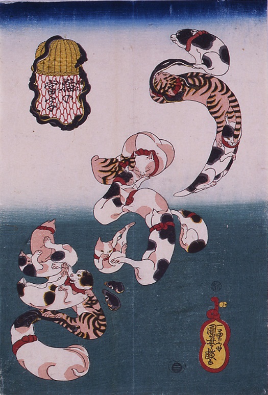 猫の浮世絵35